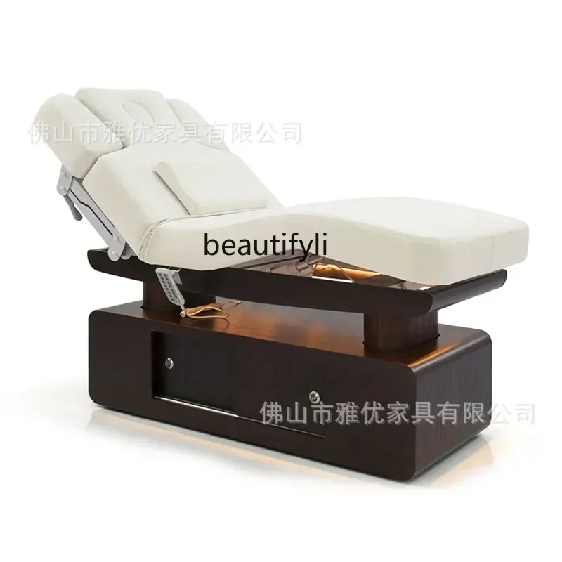 32 32 High-end electric beauty bed, special micro-plastic surgery beauty bed for beauty salons, facial spa massage bed