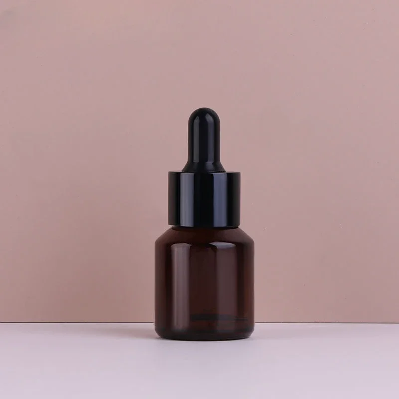 15ml Empty Angled Shoulders Glass Dropper Bottle Clear/Brown/Green Frosted  Essential Oil Aromatherapy Liquid Pipette Refillable