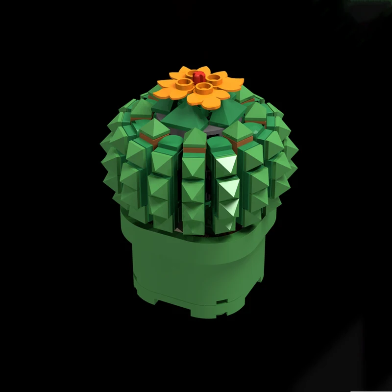 

213 шт. MOC цветение горшечных суккулентов, строительные блоки, рождественский подарок, практические способности, вдохновляющие неограниченное количество творчества