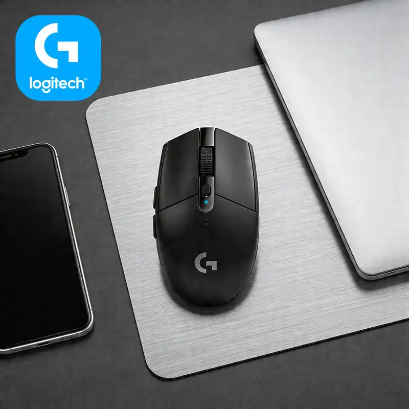 Logitech G305 Wireless Gaming Mouse, 12000 DPI HERO, 6 Custom Keys, 250h Battery, 99g, PC Mac Gamers Choice