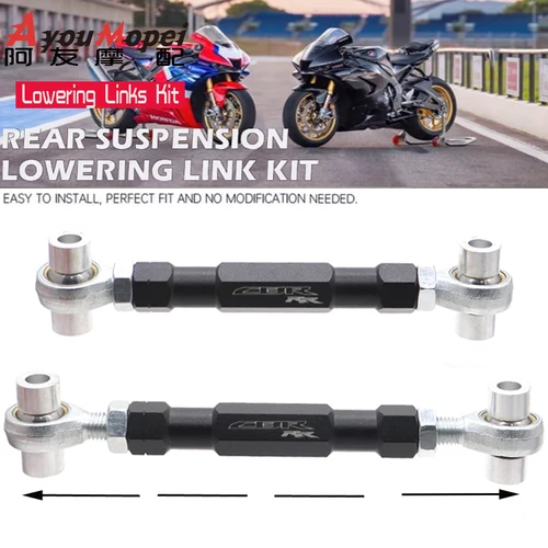 Para HONDA CBR600RR CBR1000RR 2008-2023 Kit de enlaces de bajada palanca de cojín trasero de motocicleta suspensión enlace de caída CBR 600 1000 RR