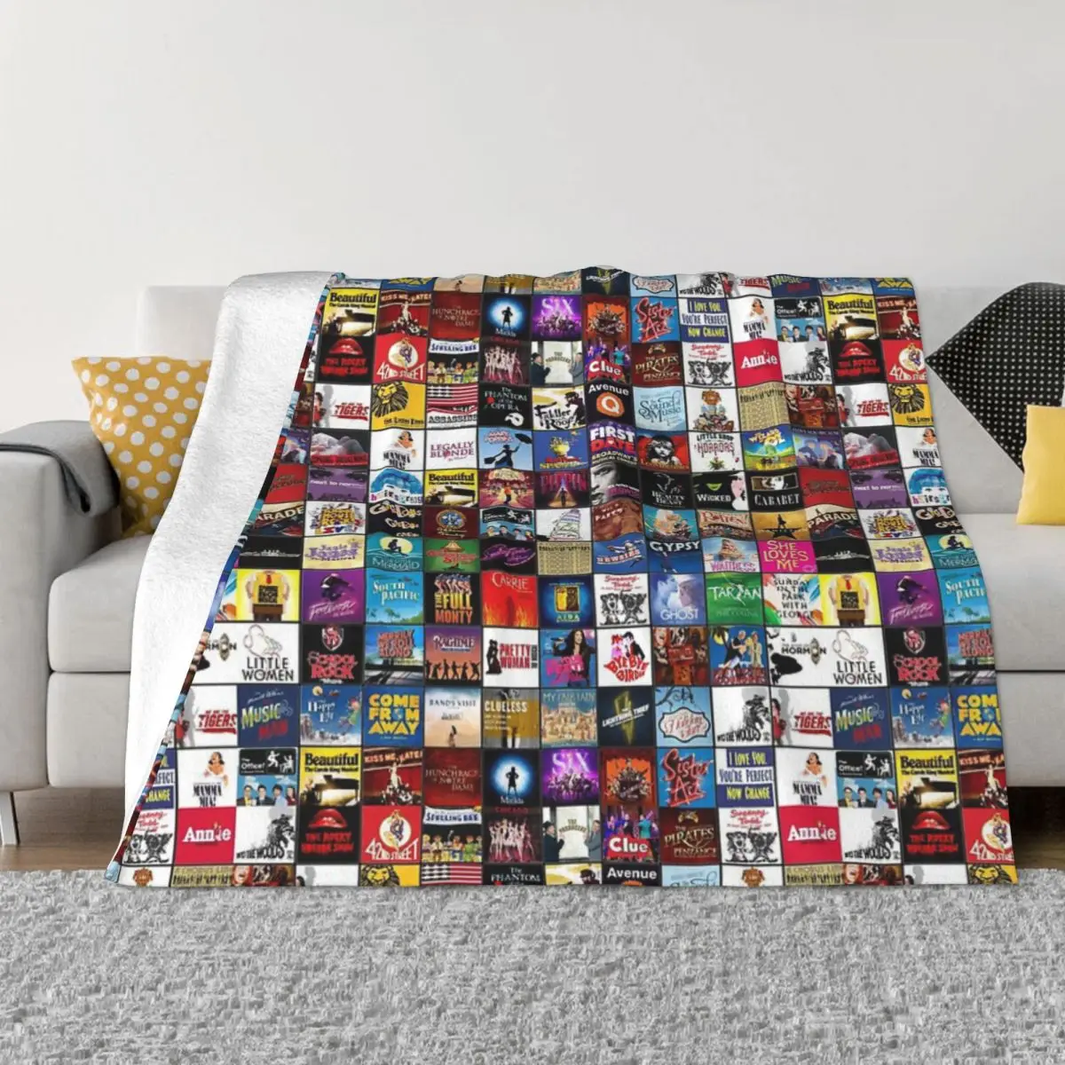 

Broadway Quilt Bed Blankets Quilt For Bed Custom Blanket Personalized Throw Blanket