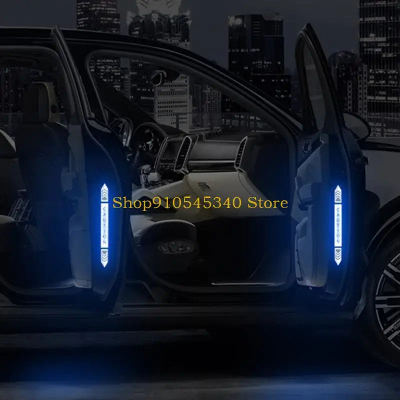 u2ja شرائط باب السيارة العاكسة مركبة عاكس الصنبور لتعزيز السلامة الليلية