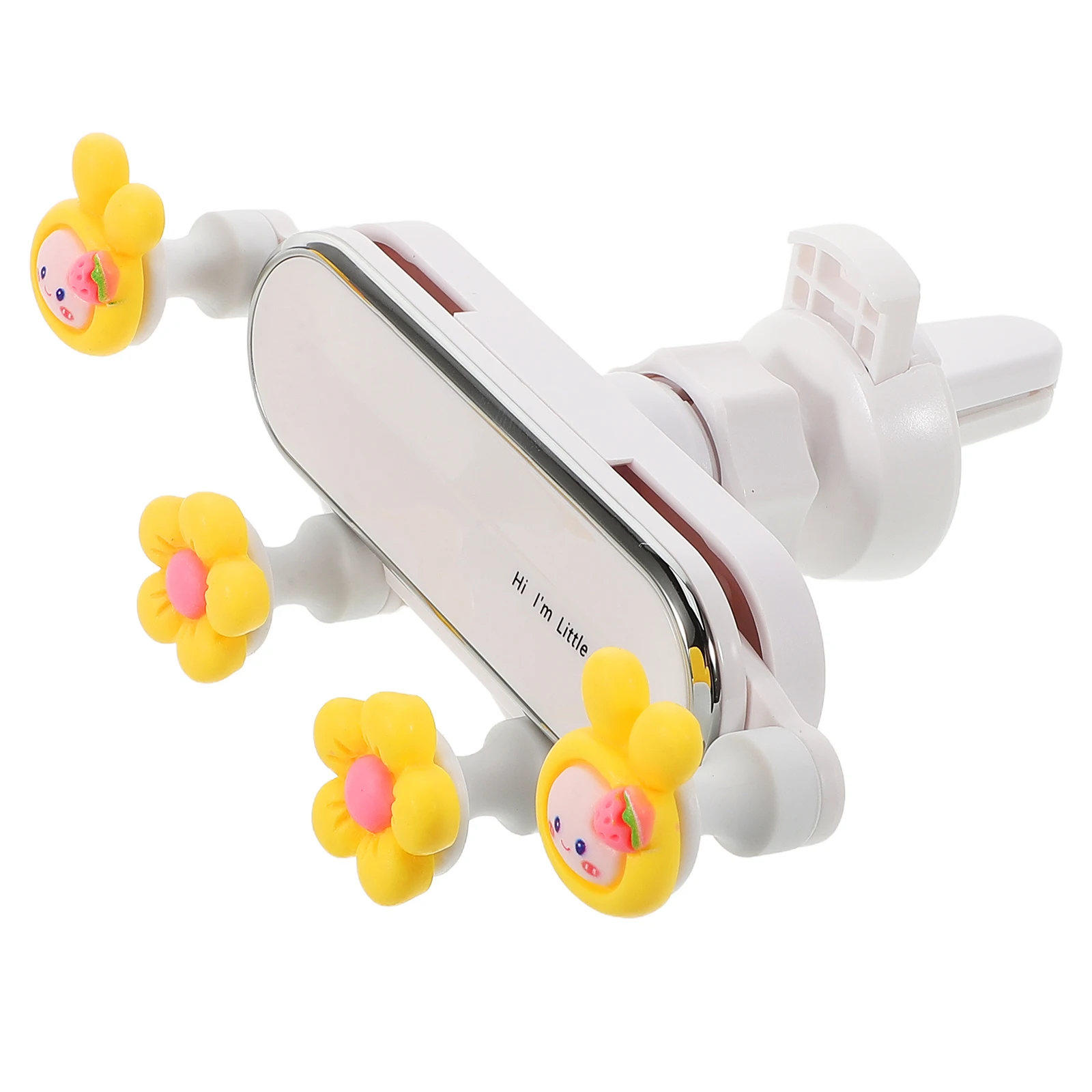 

Cute Rabbit Car Phone Holder Vent Accessories Bracket Dashboard Mount for Navigation Video Calls Bunny Auto