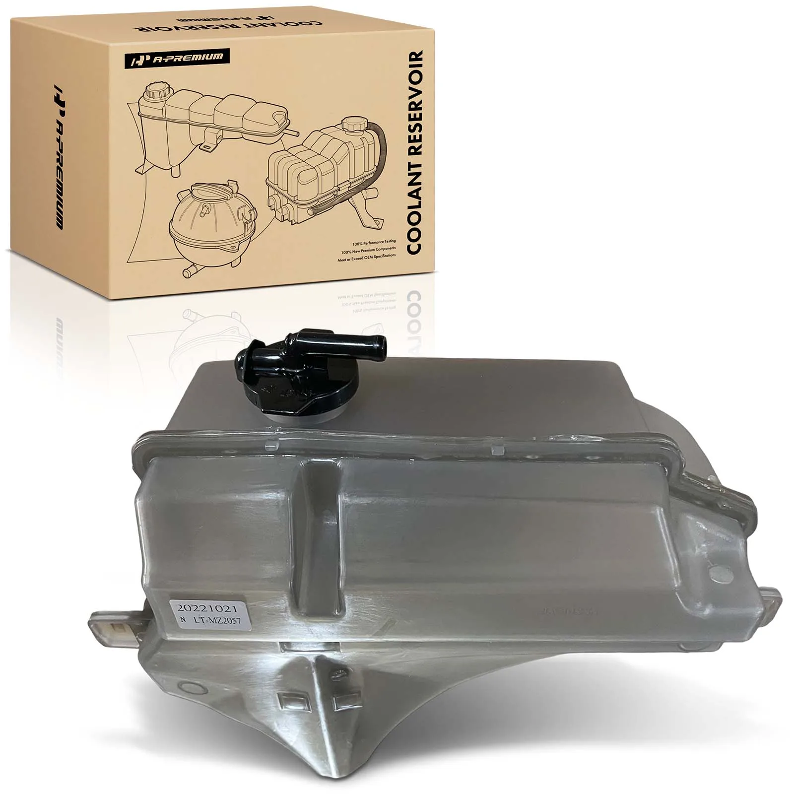 A-Premium Radiator Coolant Reservoir Assembly with Cap for Mazda CX-5 2019