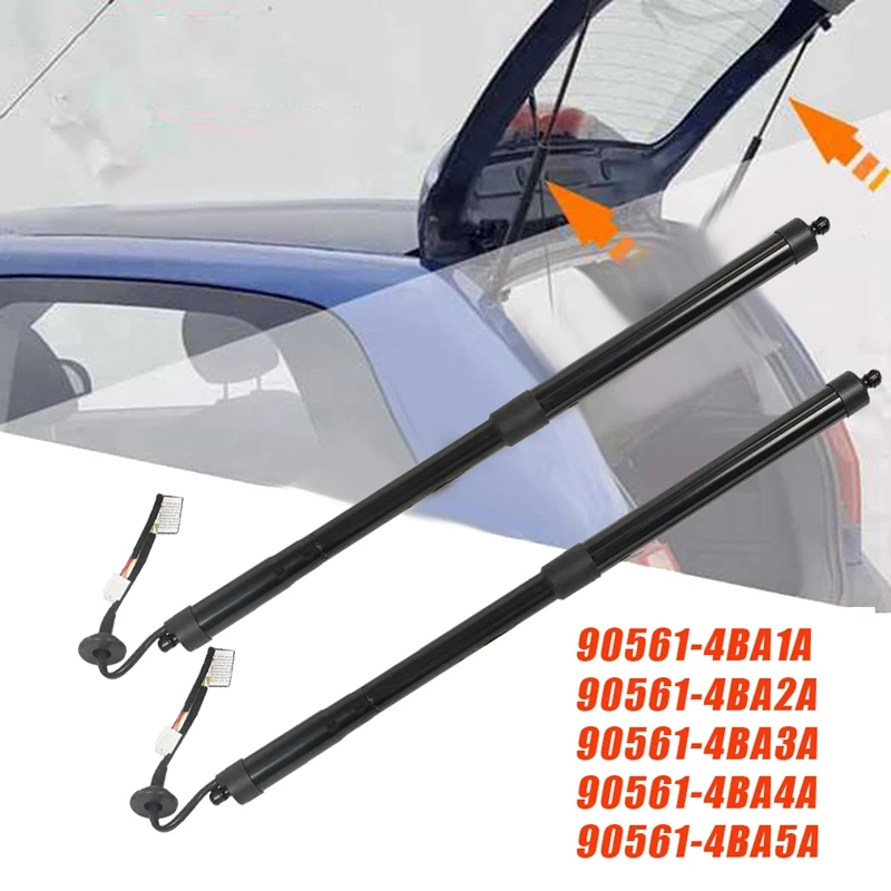 

2Pcs Power Hatch Lift Support 90561-4BA1A 905614BA4A Component For Nissan Rogue S SL SV 2014-2019 Tailgate Lift Gate Actuator