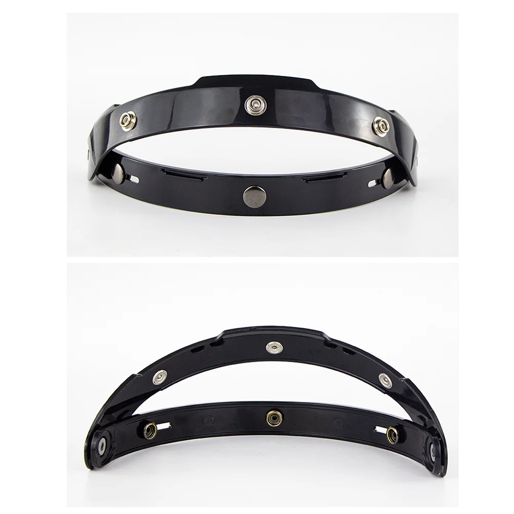 

Detachable Gradient Pink Visor Black Rack Anti-Glare Windproof Pc Fence for Motorcycle Easy Install Adjustable Angle