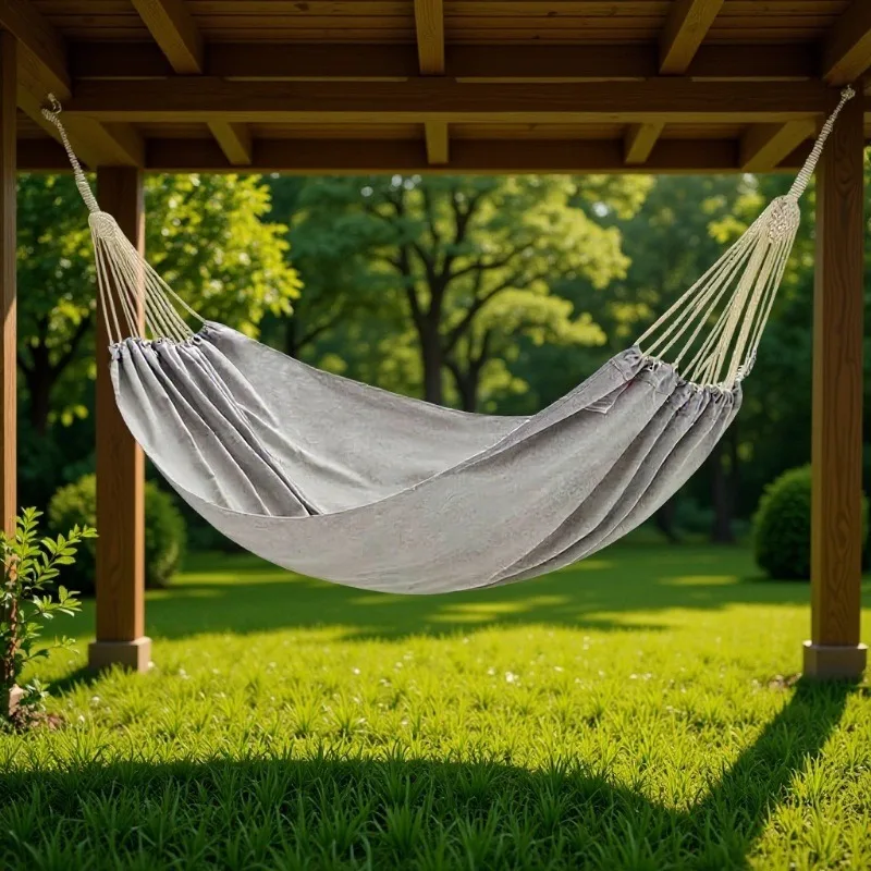 Soft and Comfortable Hammock Stylish Tassel Outdoor Hammock Easy To Carry