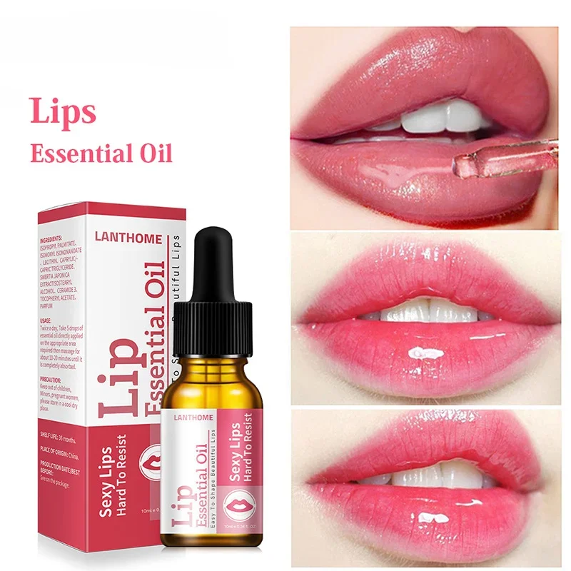 Lip Augmentation Serum Lip Plumper Nourish Oil Remove Dead Skin Moisturize Essence Fade Fine Lines Lips Essential Oils Make Up