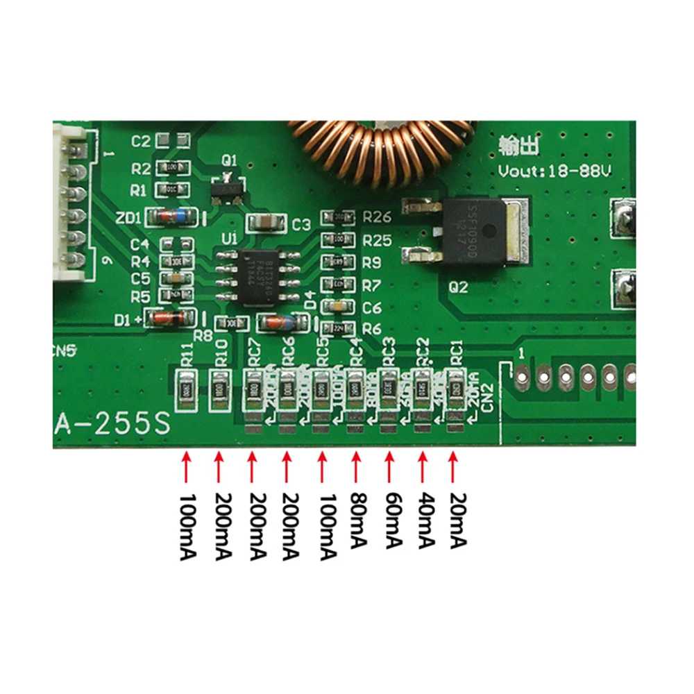 CA-255S Universal 10-48 inch LED LCD TV Backlight Constant Current Boost LED Universal Inverter Driver Board Power Supply Board