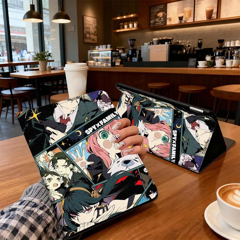 كارتون جاسوس x عائلة كاريكاتير لشاومي ريدمي مي باد 4 5 6 6s 7 7s SE Pro 2 11 Plus Max 12.4 11 11.2 12.5 8.7 بوصة حافظة تابلت