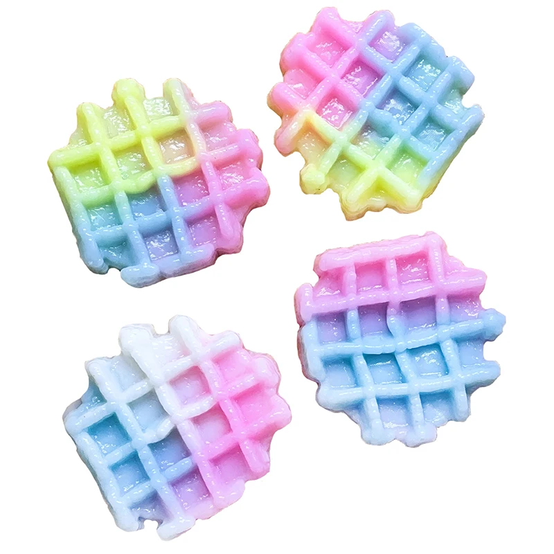 Creative Simulatlon Simulatlon Waffles Soft Pinch Rebound Squeeze Toy Adult Children Stress Relief Venting Toys Kids Fun Gifts