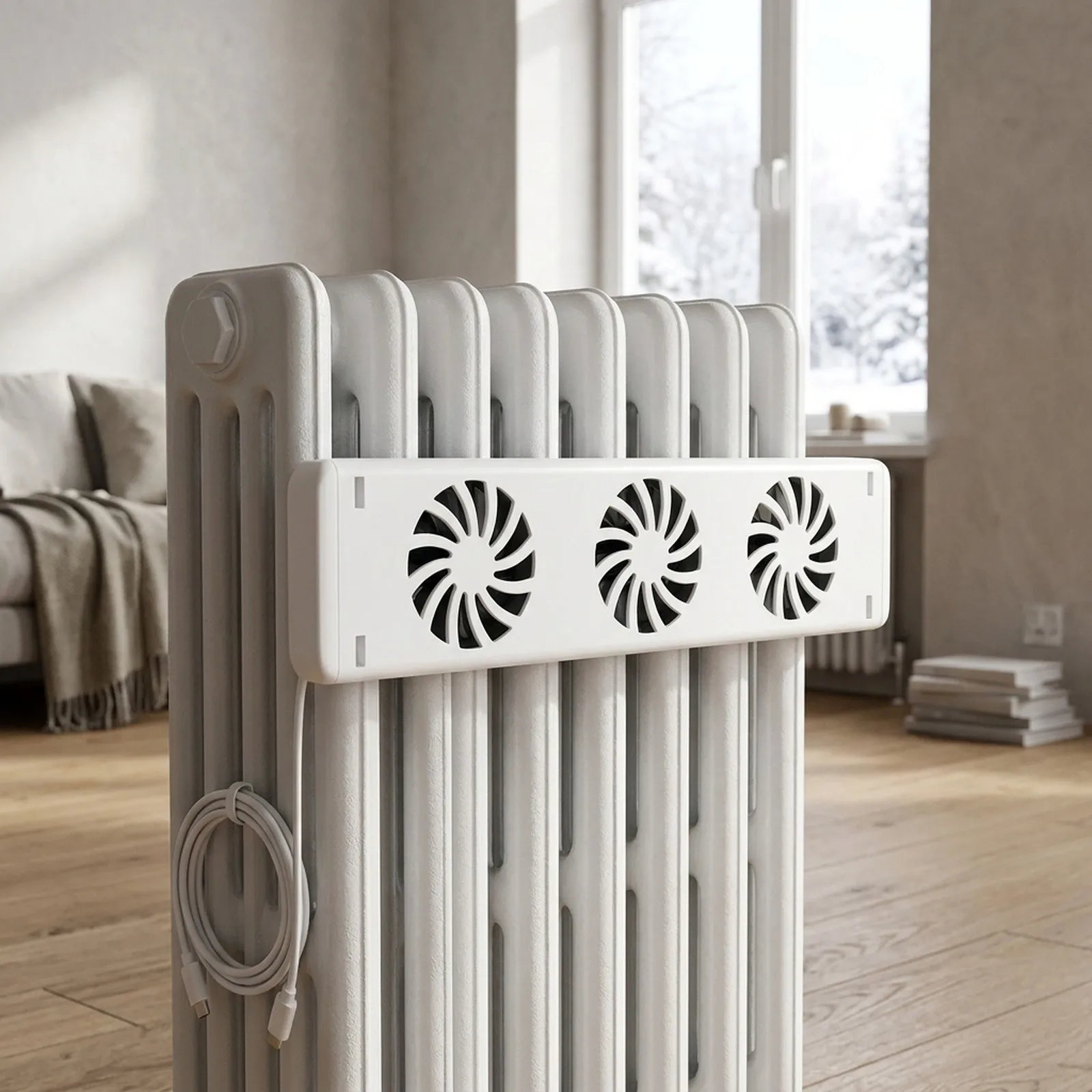 Fan 100-240V 50 60Hz Cooling Fan Quiet Drive Technology Certified Automatic Operation Easy Installation  Fan 100-240V