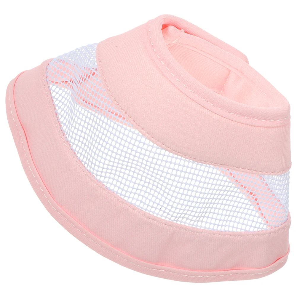 

Soft Cat Cone Collar Pink S Dog Neck Pillow after Surgery Stitching Cats Compound Cones Pet Accessories Breathable Durable Stop