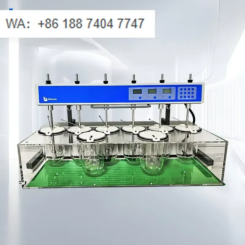 For High Throughput RC-8 Multi-Sample Dissolution Instrument with Water Bath High Accuracy 110V/220V