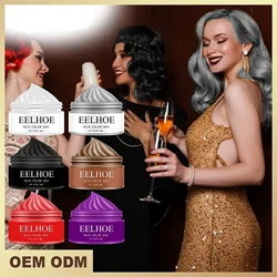 Instant Hair Dye Temporary Instant Hair Coloring Natural Matte Hair Coloring Shampoo Disposable Styling for Cosplay Party