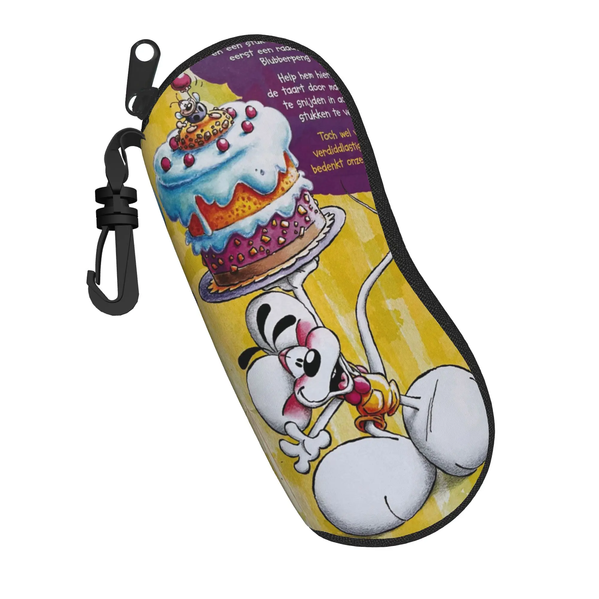 Diddl mouse Glasses Case Unisex Portable Box  Eyeglasses Protector Ultra Sunglasses Box