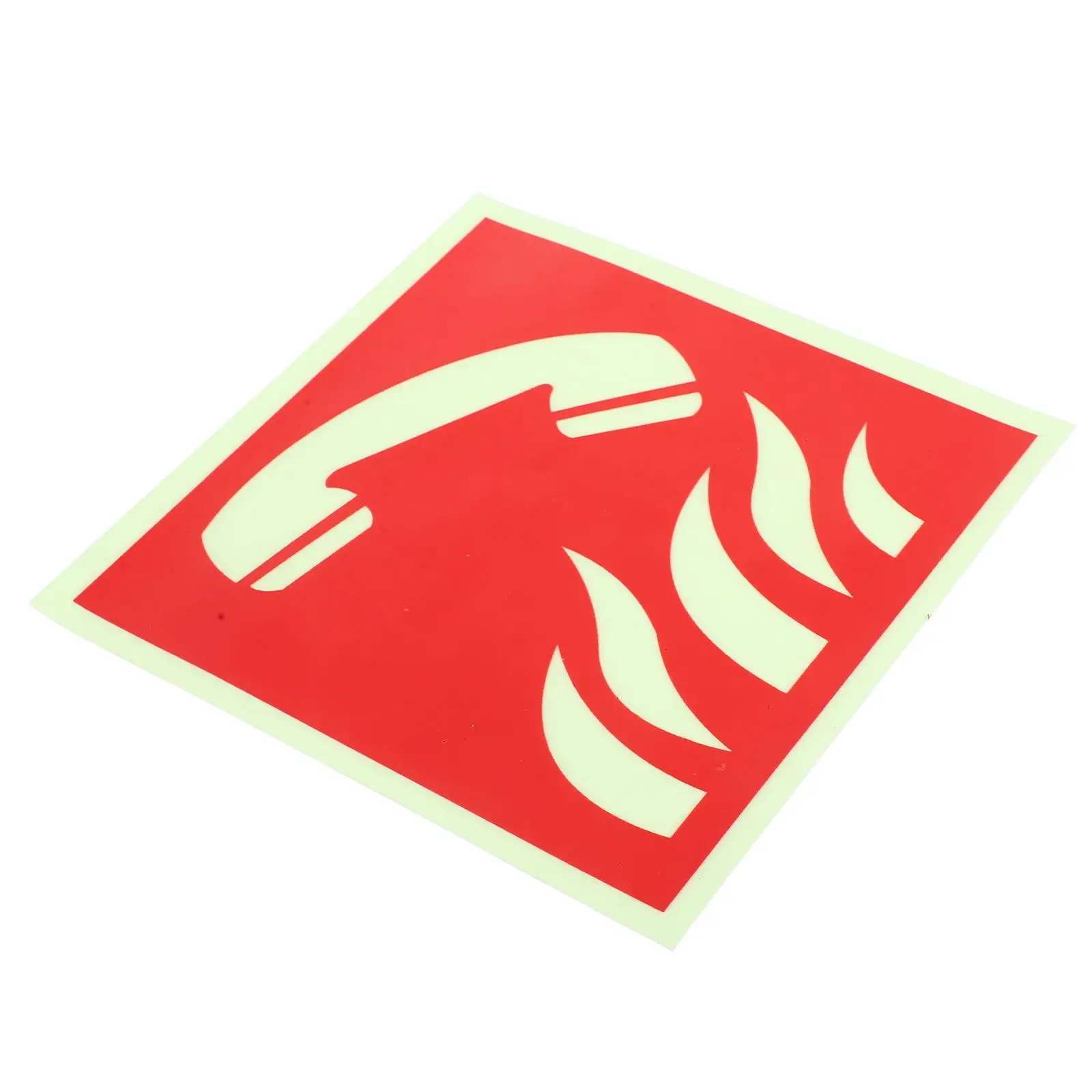 Phone Stickers PVC Glow Dark Labels for Elevator Tunnels Basements Emergency Signs Traffic Safety