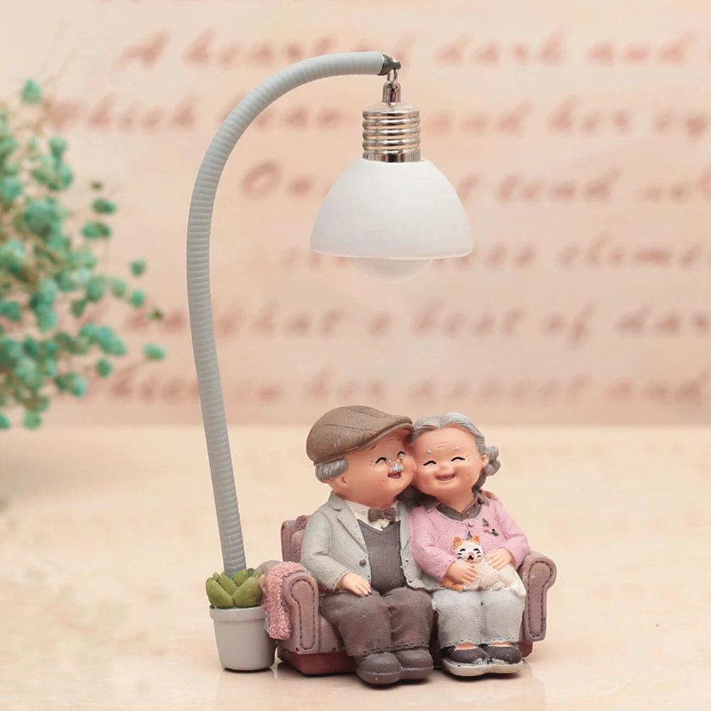 

Creative Resin Home Resin Crafts Decor Lamp Decor Bedroom Table Decoration Portable Gift Bedside Lights