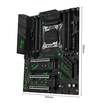 Základní deska MACHINIST X99 MR9S ATX LGA 2011-3 podporuje TPM 2.0 Intel Xeon E5 V3/V4 CPU DDR4 RAM paměť NVME M.2 USB 3.0 10 nejlepší prodej základní deska xeon - №5