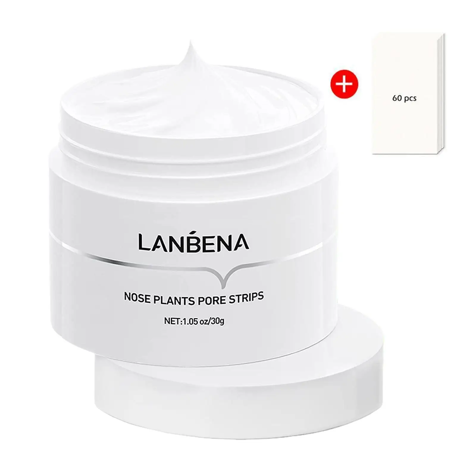 LANBENA Face Blackheads Remover Peel Off Black Dots Mask Stickers Strips Skin Nose Pore Treatment Acne Product Care Facial