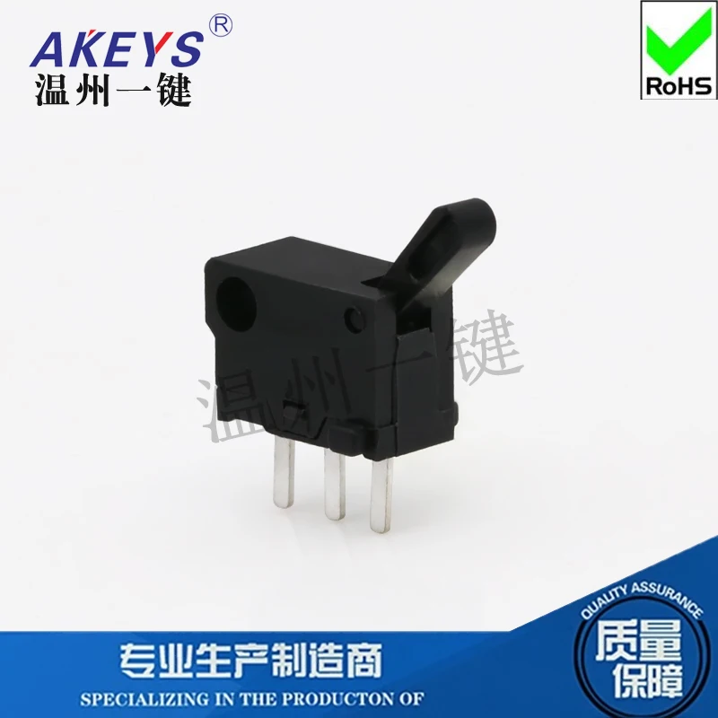 10Pcs KFC-V-108 Limit Switch 3-Pin Direct Plug-In Game Connector Flashing Door Reset Micro Motion Detection Button Switch