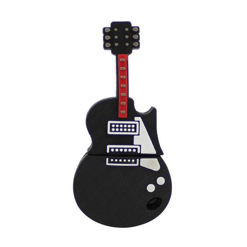 USB 2.0 U Disk Electric Memory Stick Guitar Model USB 2.0 Flash Drive Storage Thumb Pen