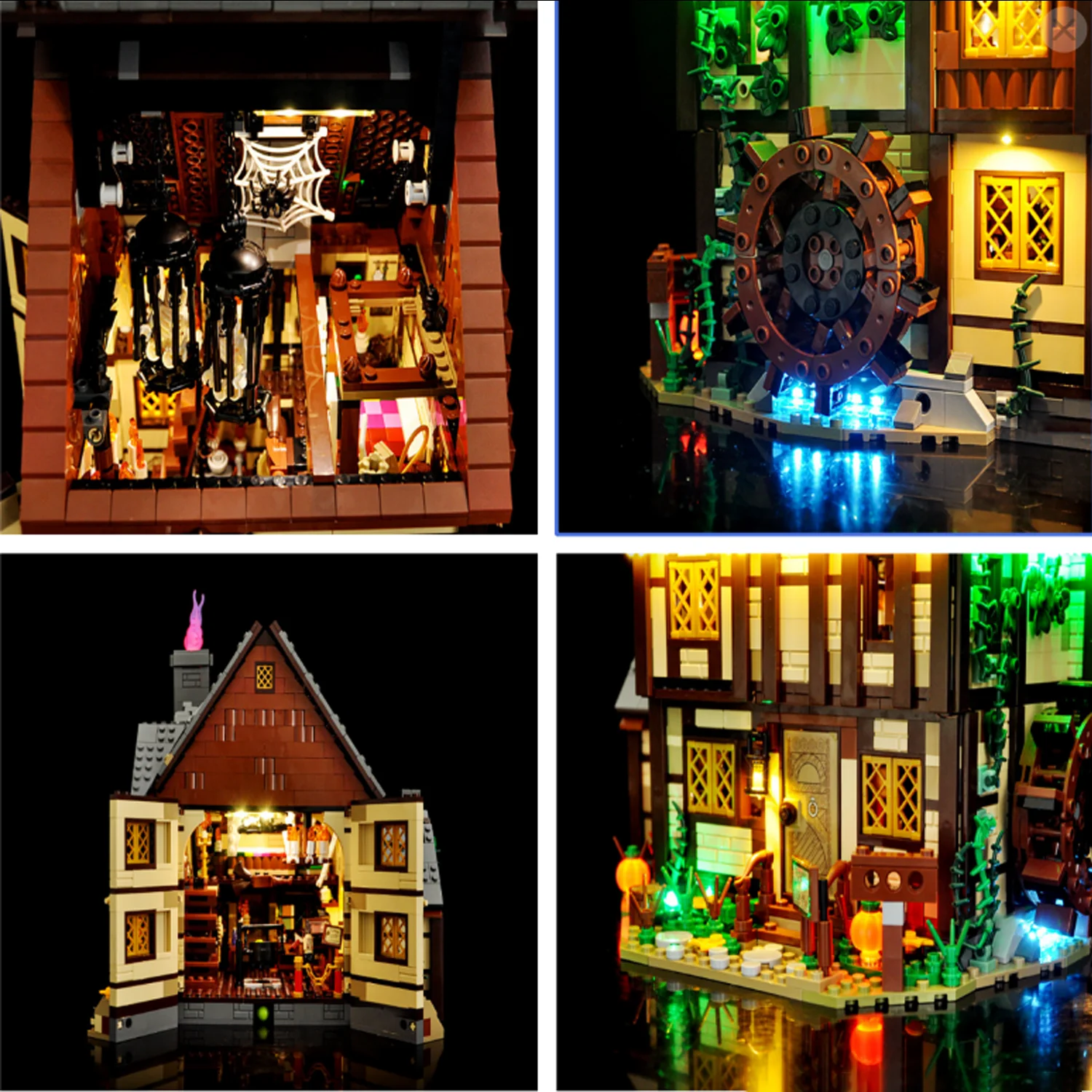 LYBMTWF ชุดไฟ LED เข้ากันได้กับเลโก้ 21341 บล็อกตัวต่อบ้าน (ไม่รวมอิฐแบบจำลอง)