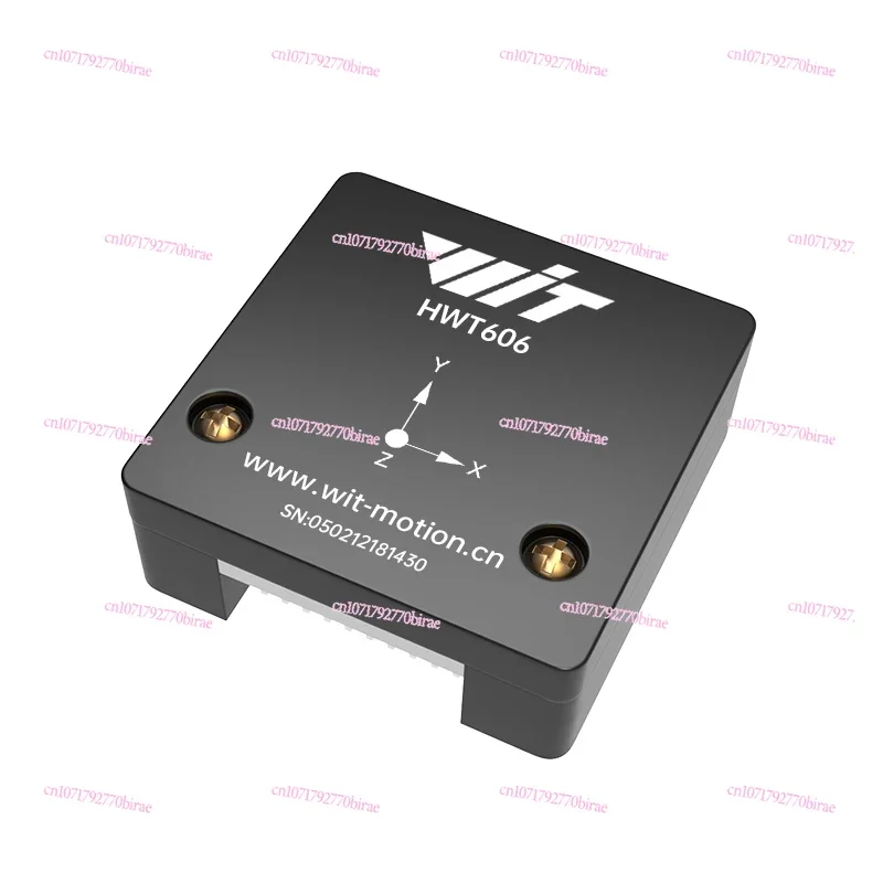 Nine-axis attitude sensor temperature compensation low  drift accelerometer angle gyroscope HWT906