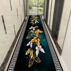 3D Aisle Corridor Long Runners Floor Mats Luxury Rugs Living Room Decoration Home Carpets for Bedroom Villa Entryway Hall Runner