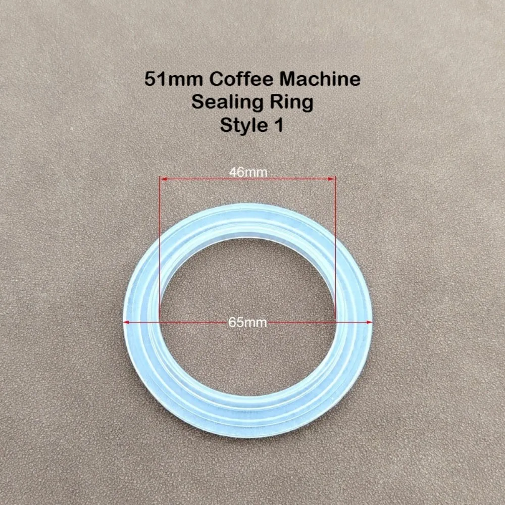 51mm Coffee Machine Group Head Seal Silicone Gasket Replacement Rubber Ring For Espresso Portafilter