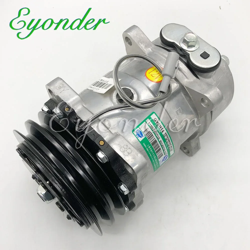 Original Good Quality AC A/C Air Conditioning Compressor Compressor 2PK GY5H14 5H14 12V for Jiangling Volvo Tractor 80147560