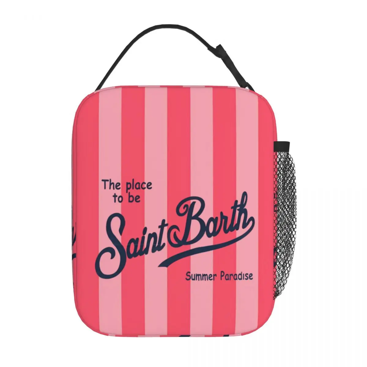 

Summer Paradise S-SAINT B-BARTH Insulated Lunch Bags Leakproof Lunch Container Thermal Bag Lunch Box Tote College Outdoor