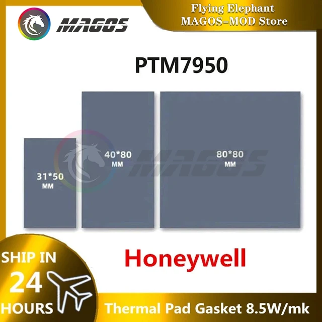 Honeywell PTM7950 podkładka termiczna zmiany fazy wielowymiarowy dla CPU radiator karta graficzna procesora komputer przenośny chłodzenie komputera