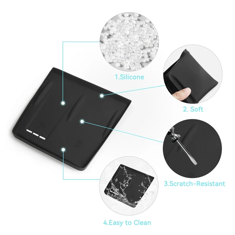 A85E-Per Chery OMODA 5 C5 Carburante Caricatore Senza Fili Pad Per Chery OMODA 5 Caricatore Senza Fili Anti Dirt Pad Accessori Auto