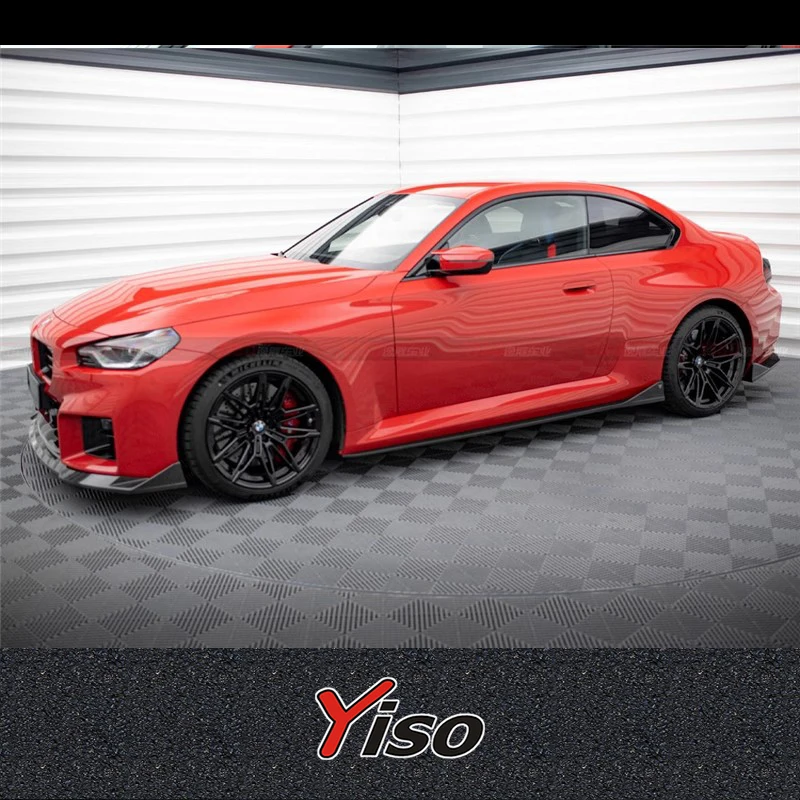 

Suitable for 2023 M2 G87 Modified encirclement Aerodynamic kit Carbon fiber M2 G87 MAXTON V2 Side Skirt