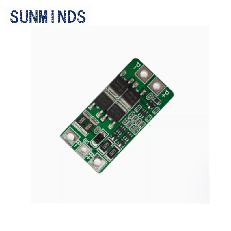 two strings of 6.4V lithium iron phosphate protection plates 8.4V belts equalize the overcharged 10A current