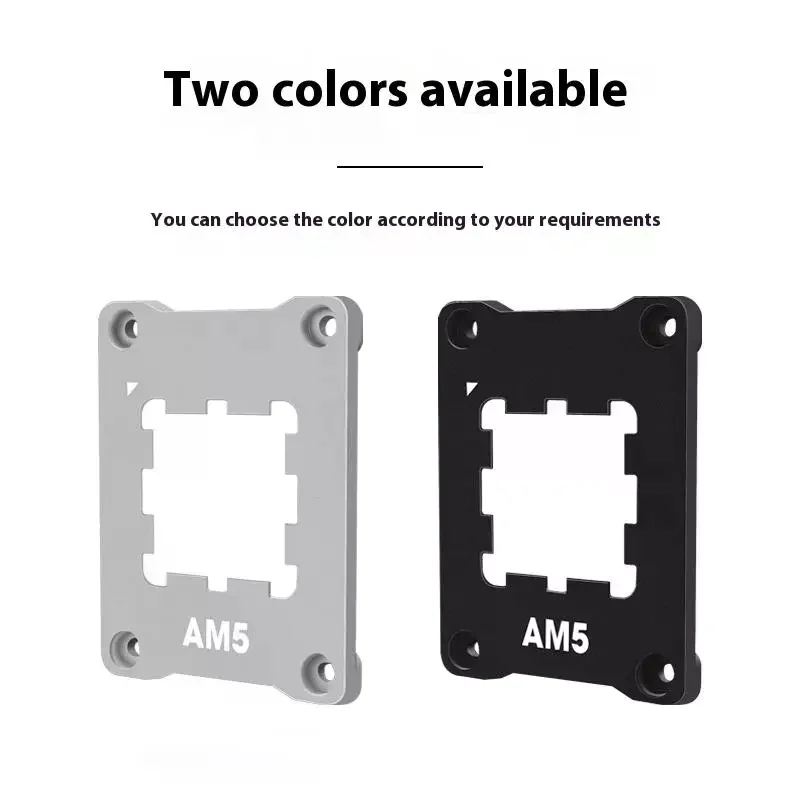 Aluminum Universal AM5- Desktop Chassis CPU Bending Correction Fixing Buckle Cover Apply To 7950X 7800X 7700X 7600X 7500F