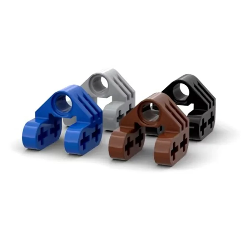 MOC 100PCS 92907Connector Building Blocks Axle And Pin Perpendicular Split Particle Educational Toys Children Birthday Kid Gifts