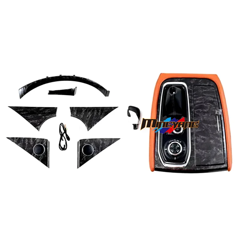 

Car Auto Interior Center Console Upgrade Inner Kit for PATROL Y62 Old Change to New 2010-2022