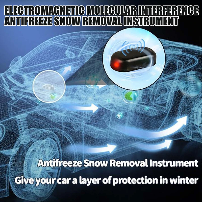 Pequeno Multifuncional Solar Energy Snow Plow Car, Prático Economizar Tempo, Muito Eficaz, Não Dano a Superfície do Veículo, Novo