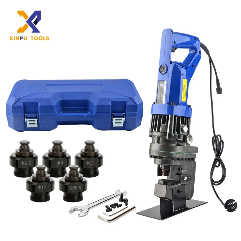 MHP-20 Portable Single Hole Puncher Electric Hydraulic Steel Metal Hole Punching Tool Punch Machine