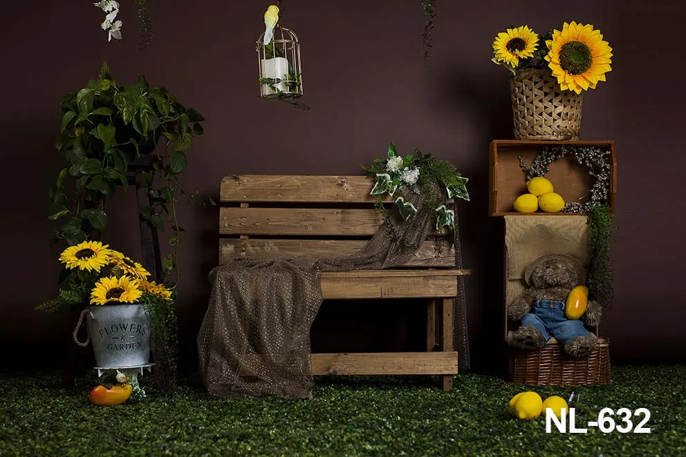 خلفية موضوع الليمون الأصفر لفتاة الصيف الرائعة عيد ميلاد سعيد ليموناد متجر حفلة التصوير خلفية خلفيات خشبية ريفية