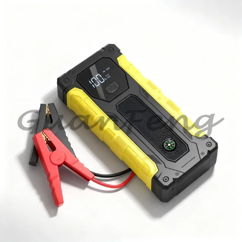 Portable 12V Car Jump Starter Emergency Power Bank Vehicle Booster for Car and Motorcycle Starting
