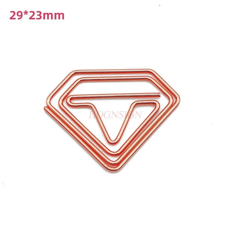 1PCS Metal Memo Note Paper Clips Clip-on Note Metal Paper Clips Guitar Index Bookmark Creative Bookmark Clip