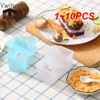 무스비 메이커 프레스 스시 만들기 키트, 직사각형 스시 무스비 몰드, 하와이안, 무스비 김밥, 오니기리 주방, 1 ~ 10 개