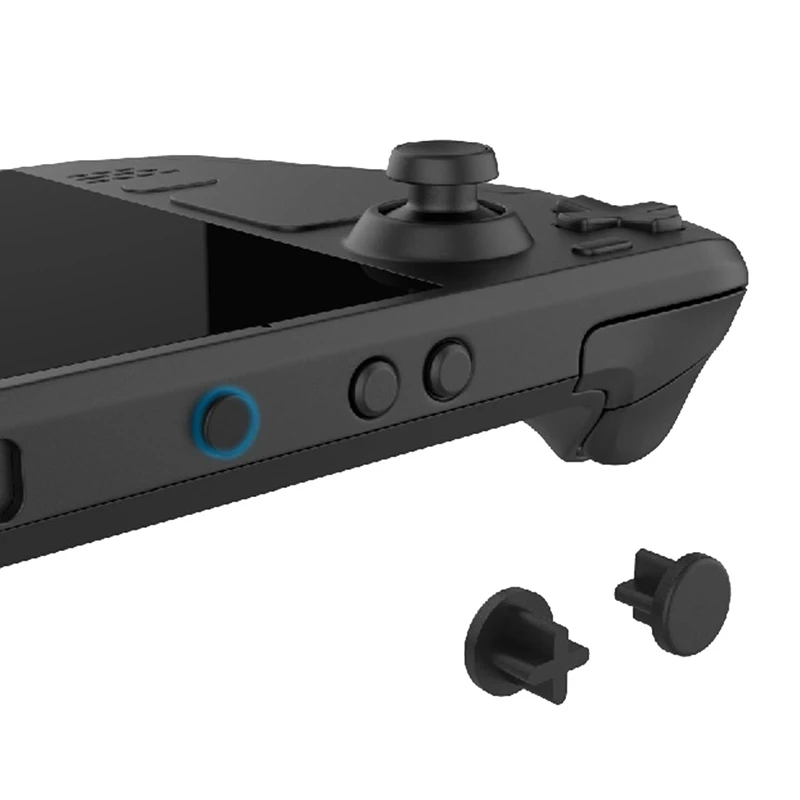 غطاء عصا الإبهام لوحدة التحكم في الألعاب ، ملحقات سطح البخار ، وحدة التحكم في الألعاب ، سدادة الغبار ، مجموعة واحدة