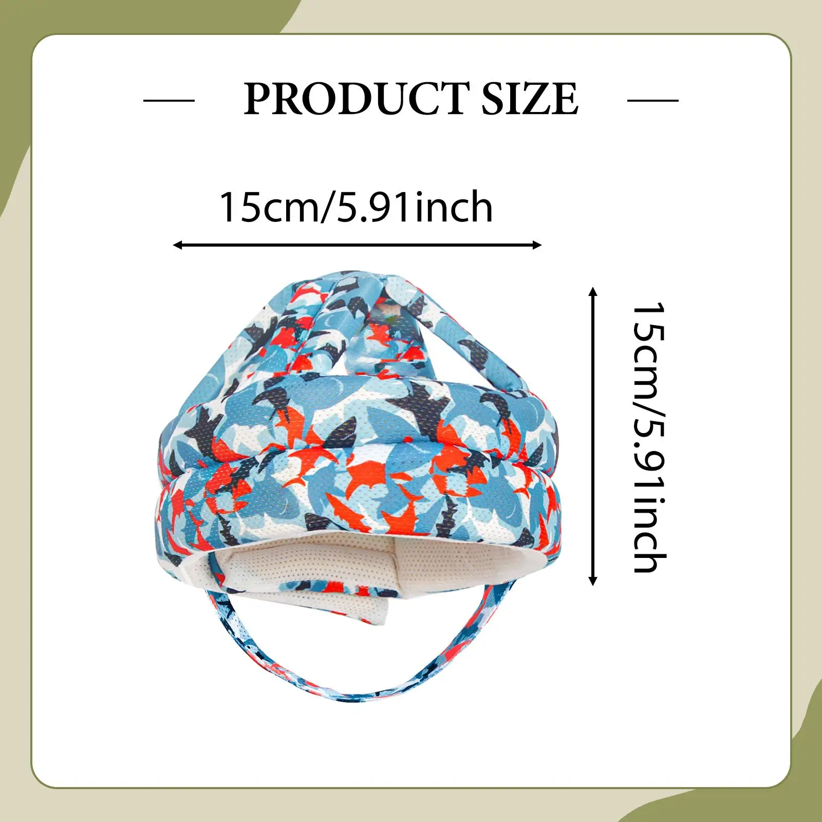 子供用保護ヘルメット 子供用帽子 ソフト衝突防止 歩き方を学ぶプロテクター 子供用保護キャップ 8-36ヶ月用 遊び用