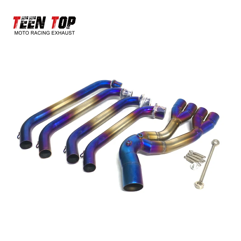 

Factory Hot Selling High Quality 304 Stainless Steel Exhaust Pipe CBR650R CB650R CBR650F CB650F 51mm Motorcycle Pipe