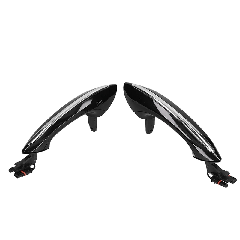 

1 пара ручек задней двери, комфортный доступ для BMW 5 6 7 серии F07 F10 F11 F06 F12 F13 F01 F02 51217231933 51217231934 ЛГД